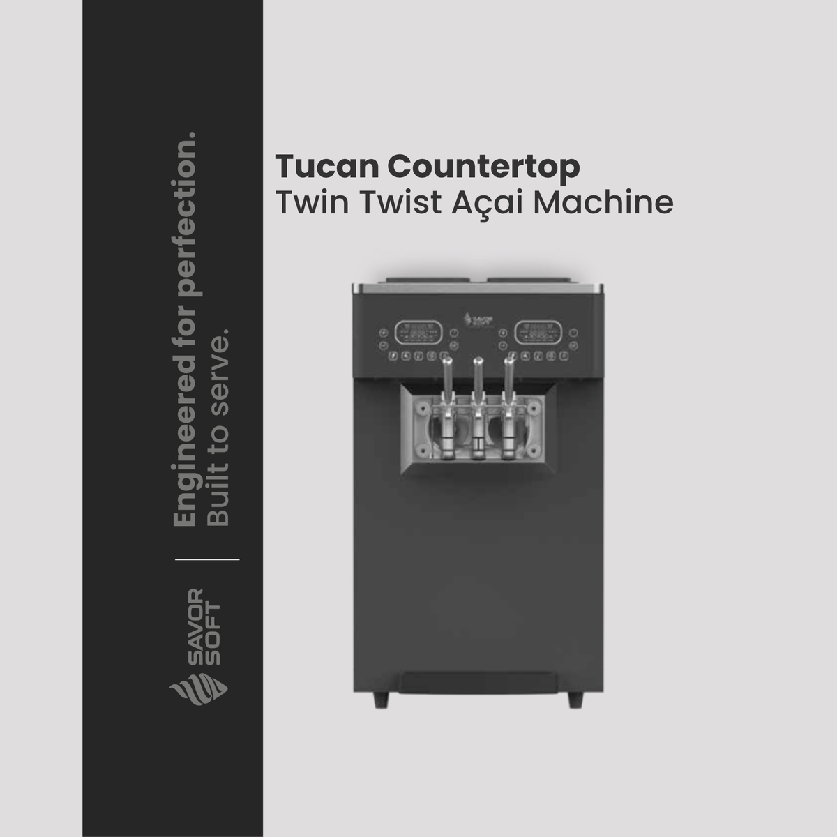 Tucan Countertop Twin Twist Açai Machine