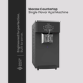 Macaw Countertop Single Flavor Açai Machine