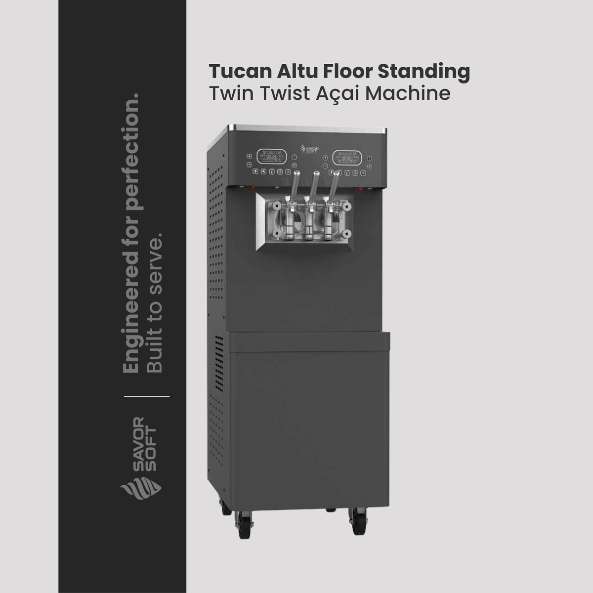 Tucan Altu Floor Standing Twin Twist Açai Machine
